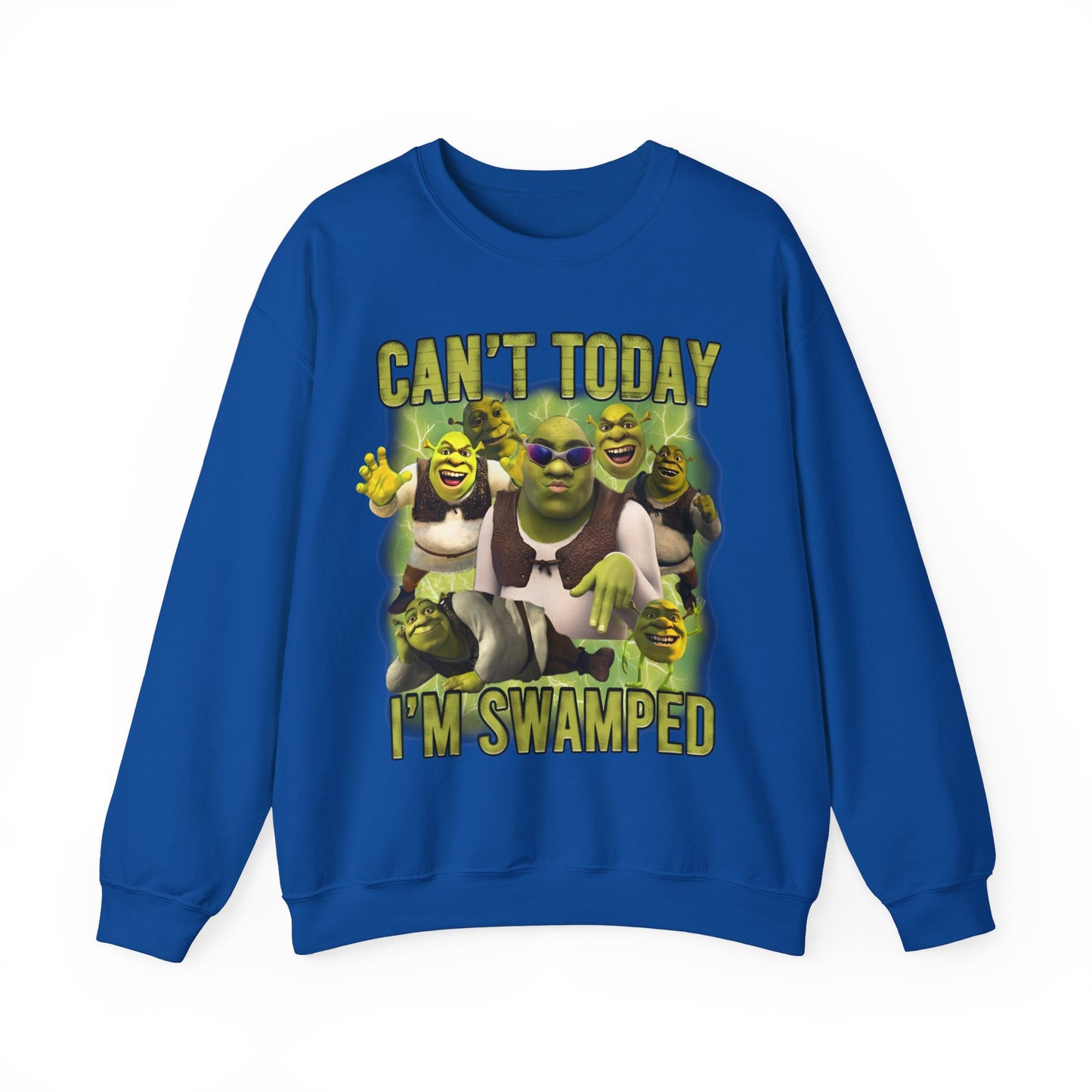 Can't Today I'm Swamped Version 2 Unisex Crewneck Sweatshirt