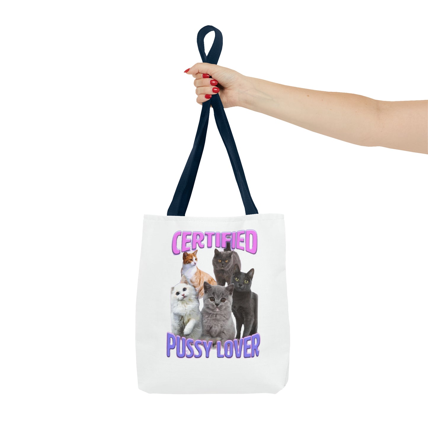 P*ssy Lover Meme Tote Bag