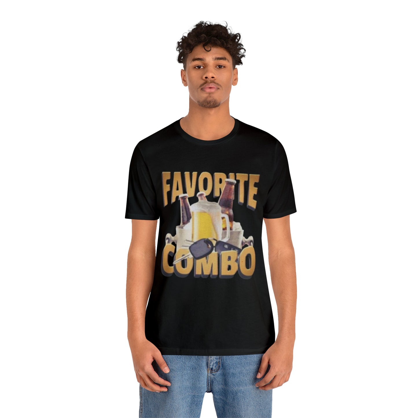 Favorite Combo Drinking Ironic T-Shirt