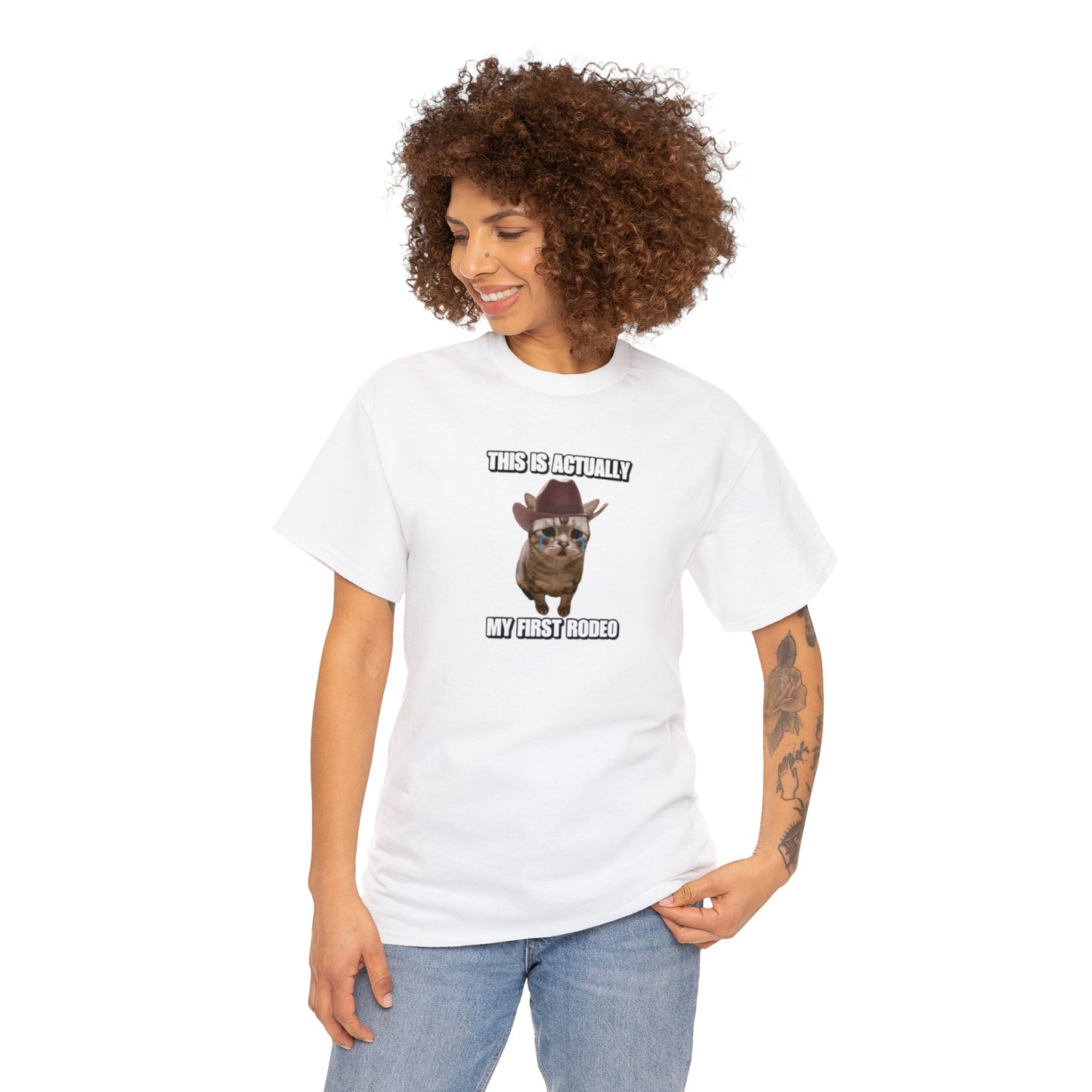 This Is Actually My First Rodeo T Shirt Unisex