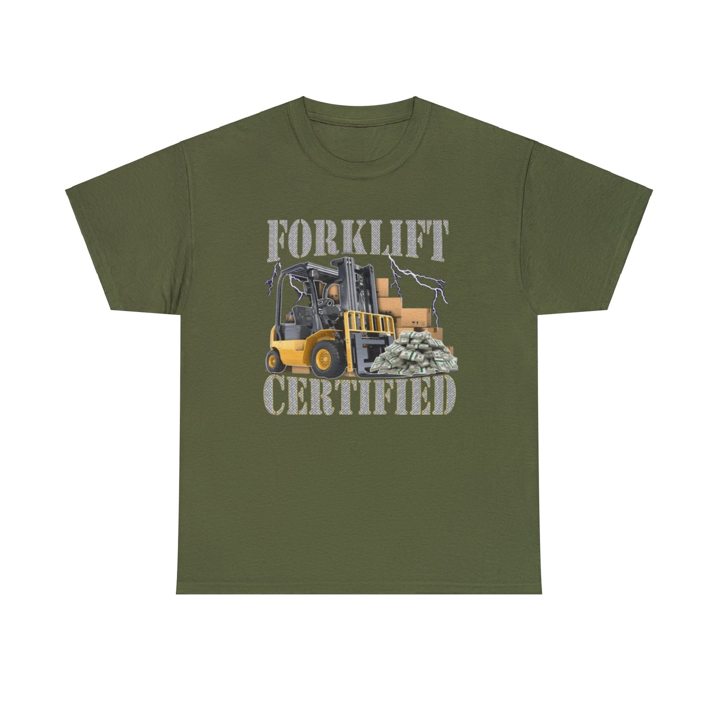 Forklift Certified Meme Adult Unisex Shirt