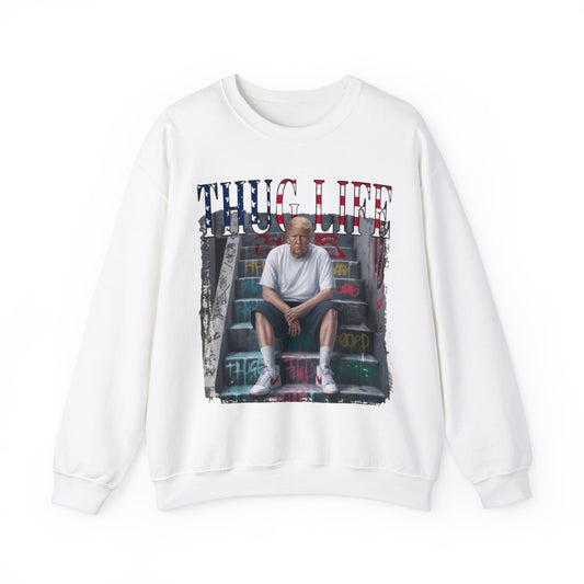 Thug Life Unisex Crewneck Sweatshirt