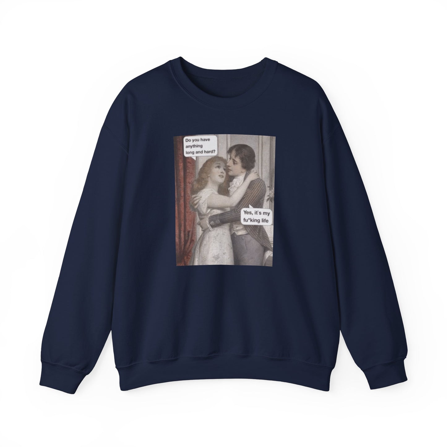 Renaissance Adult Unisex Crewneck,  Gift Shirt, Parody crewneck