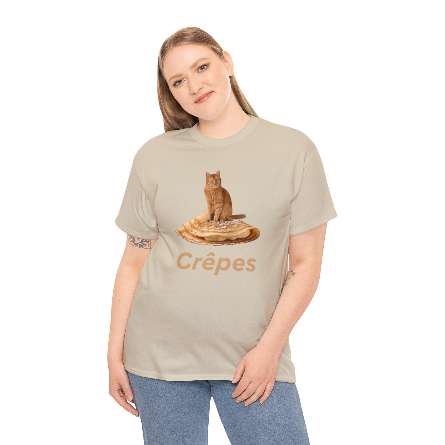 Crepes Cat T Shirt Unisex