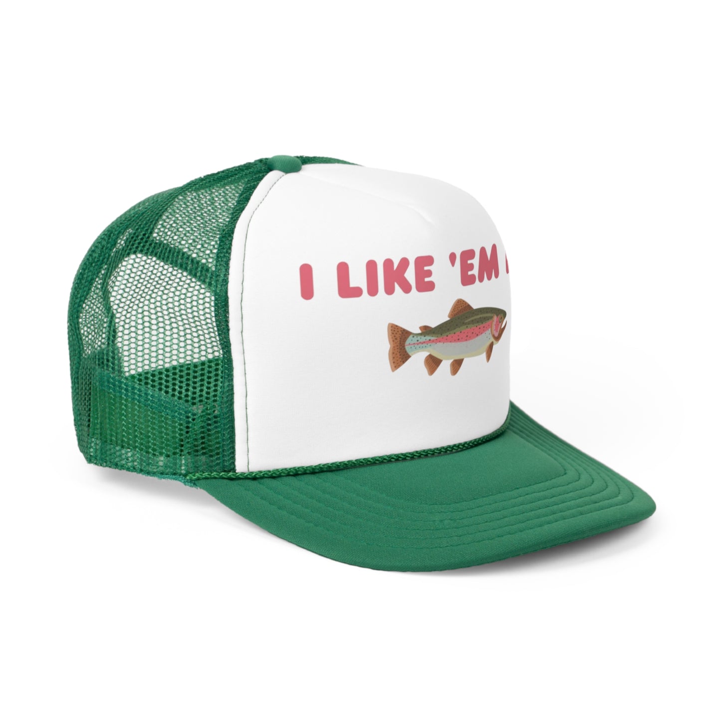 I Like 'Em Big Meme Trucker Hat, Funny Hats, Gift Hat, Parody Trucker Hat, Trendy Hats, Meme Hat