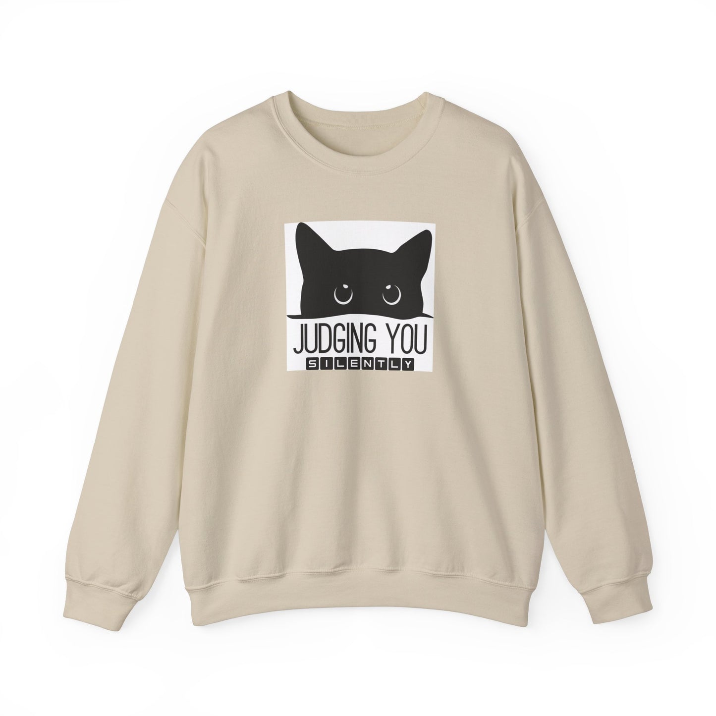 Judging You Silently  Unisex Crewneck Sweatshirt