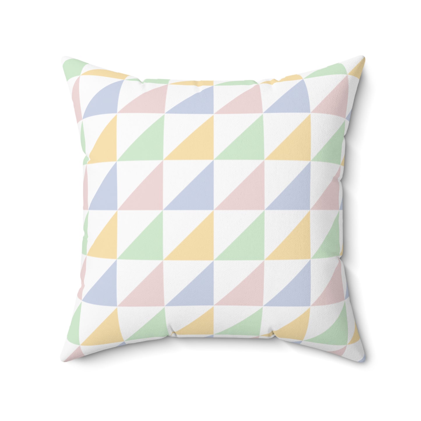 Triangles Aesthetic Polyester Square Pillow