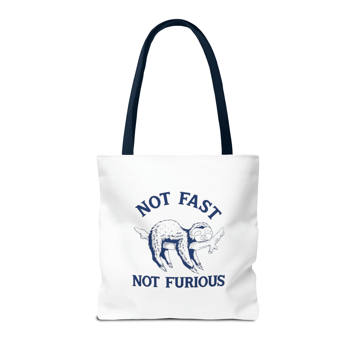 Not Fast Not Furious Meme Tote Bag