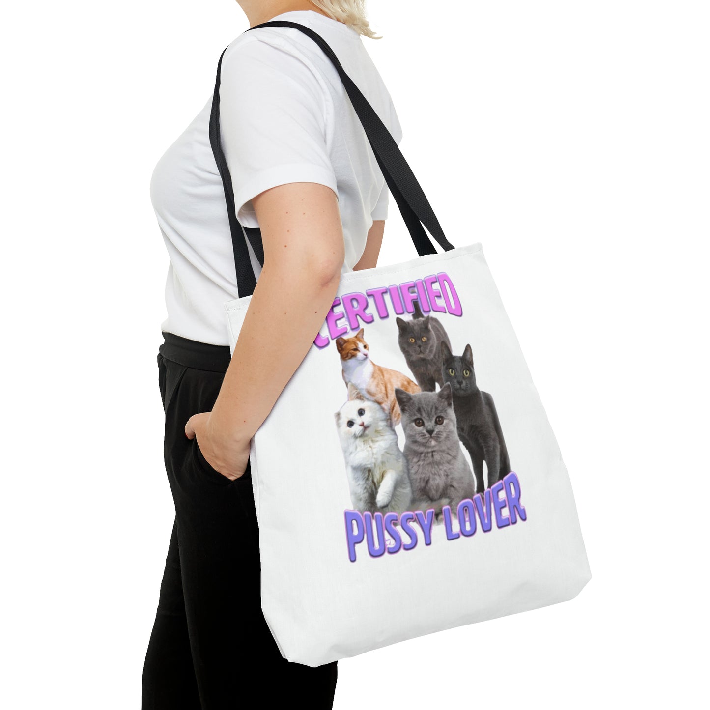 P*ssy Lover Meme Tote Bag