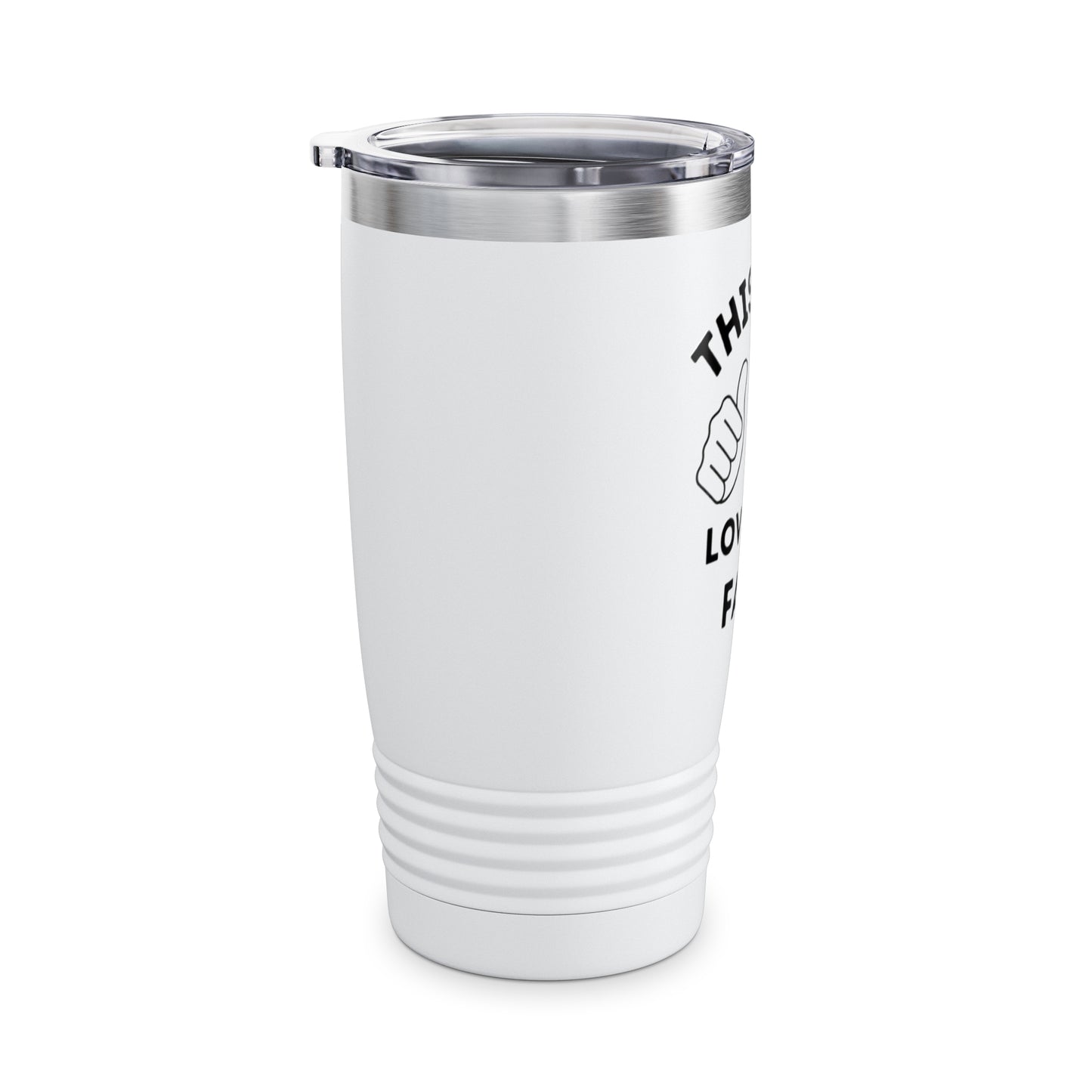 This Guy Loves To Fart Ringneck Tumbler, 20oz