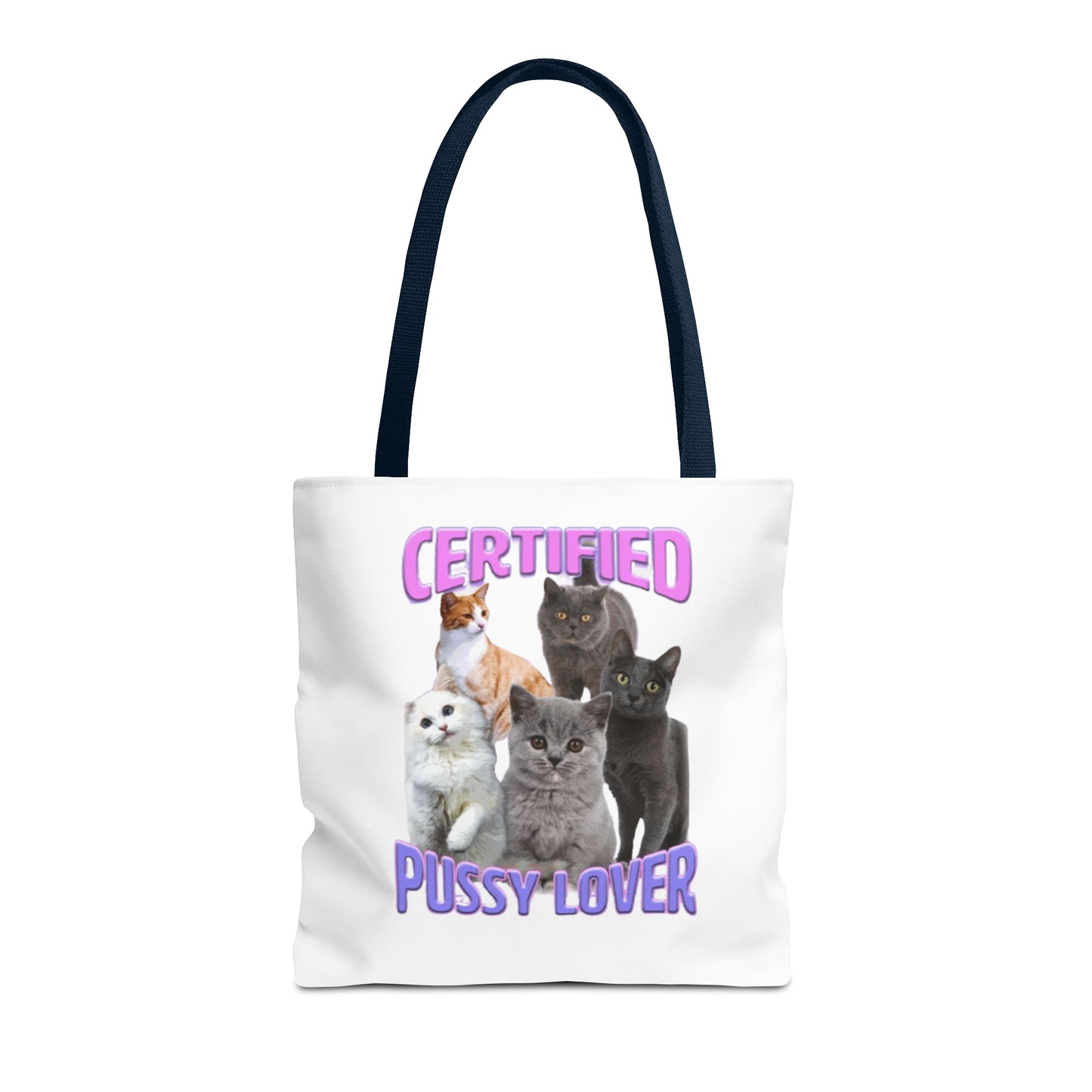 P*ssy Lover Meme Tote Bag