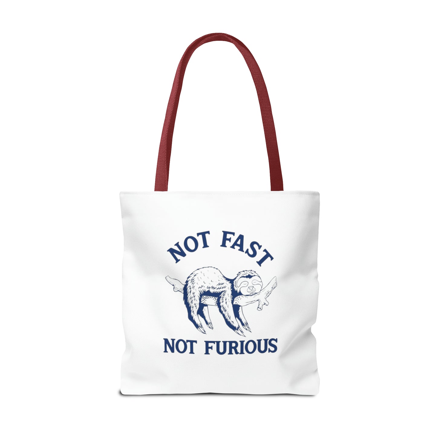 Not Fast Not Furious Meme Tote Bag