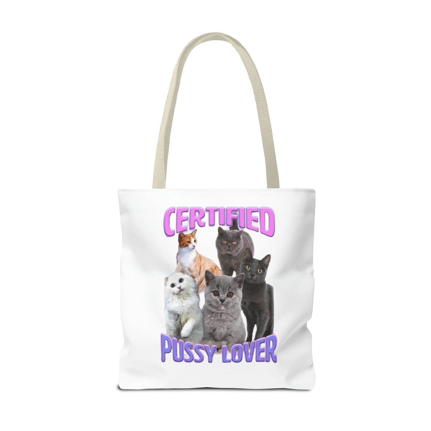 P*ssy Lover Meme Tote Bag