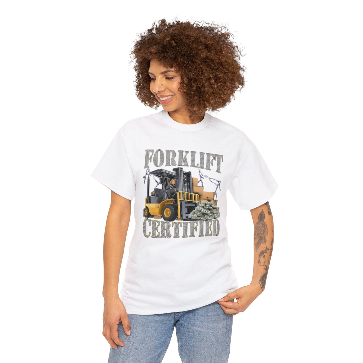 Forklift Certified Meme Adult Unisex Shirt