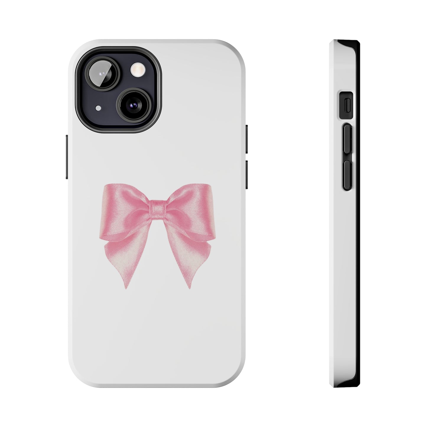 Pink Ribbon Aesthetic Tough Phone Cases