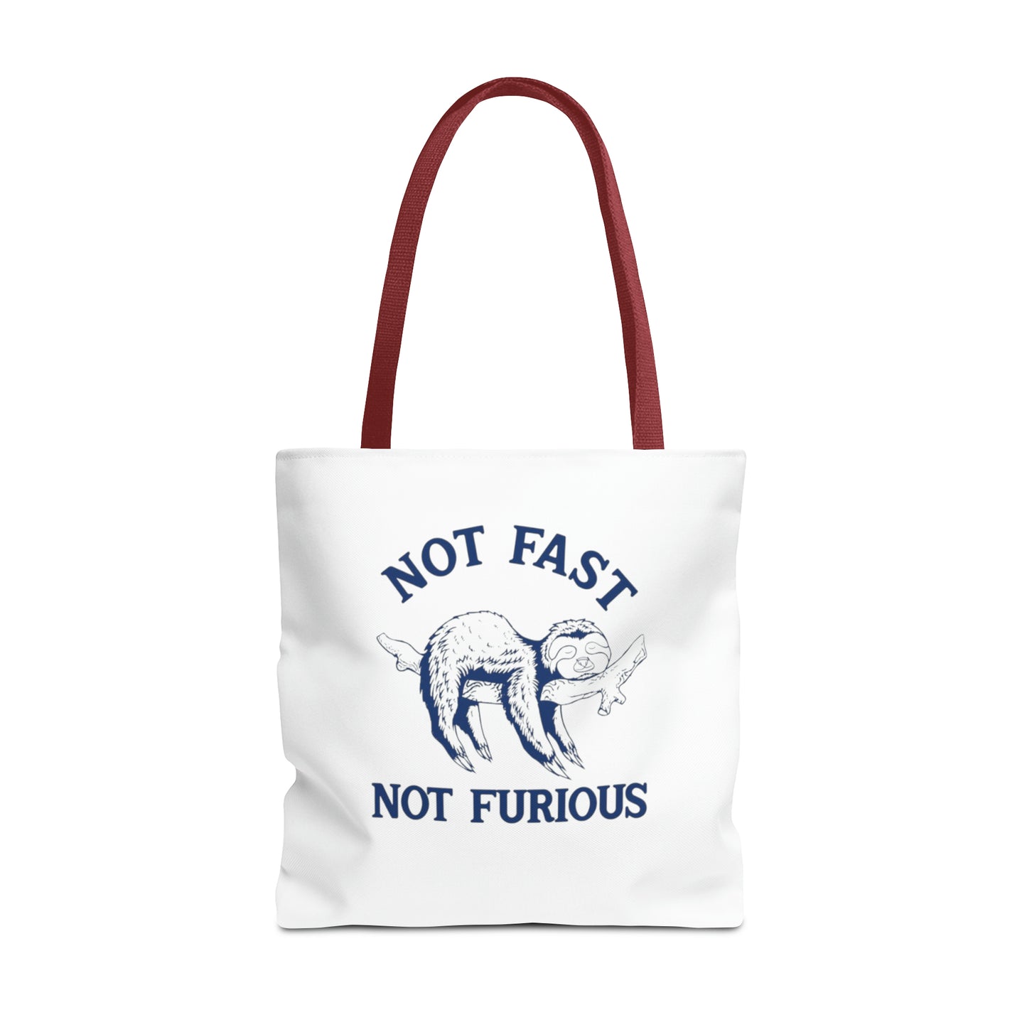 Not Fast Not Furious Meme Tote Bag