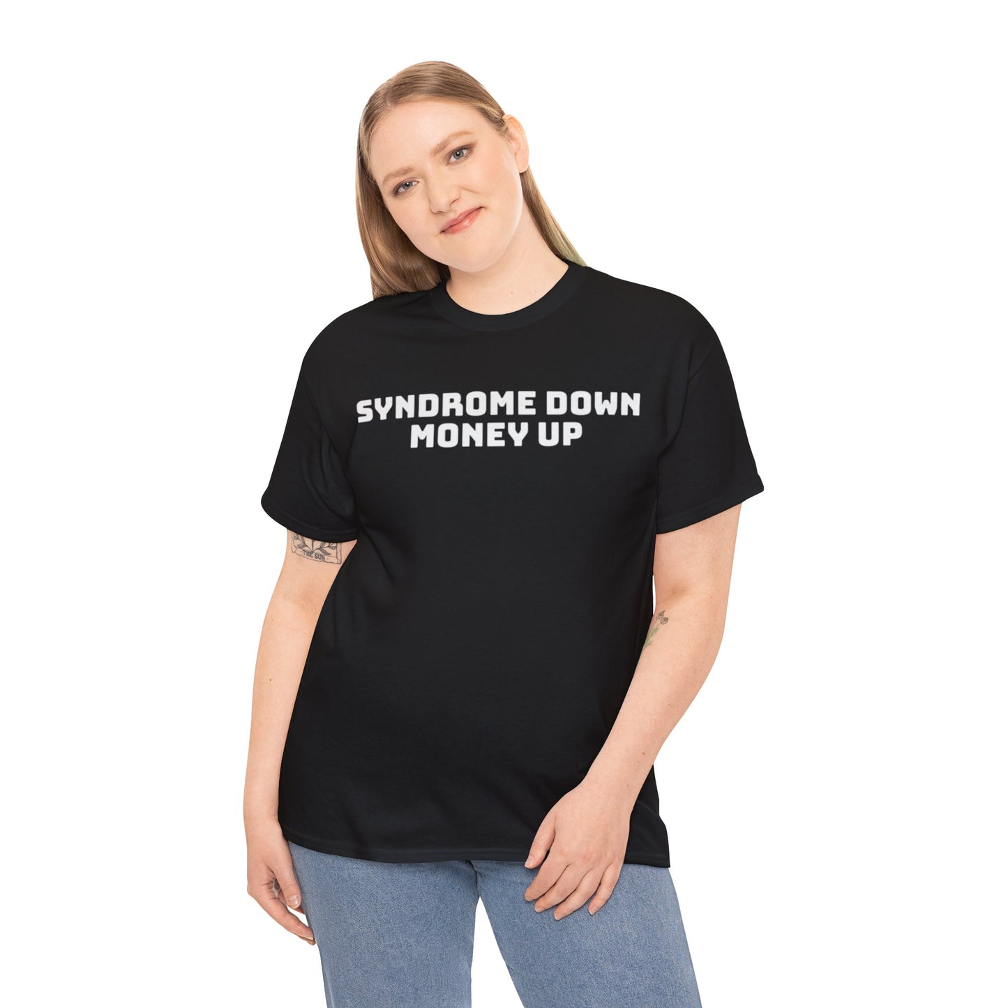 Syndrome Down Money Up Adult Unisex Shirt