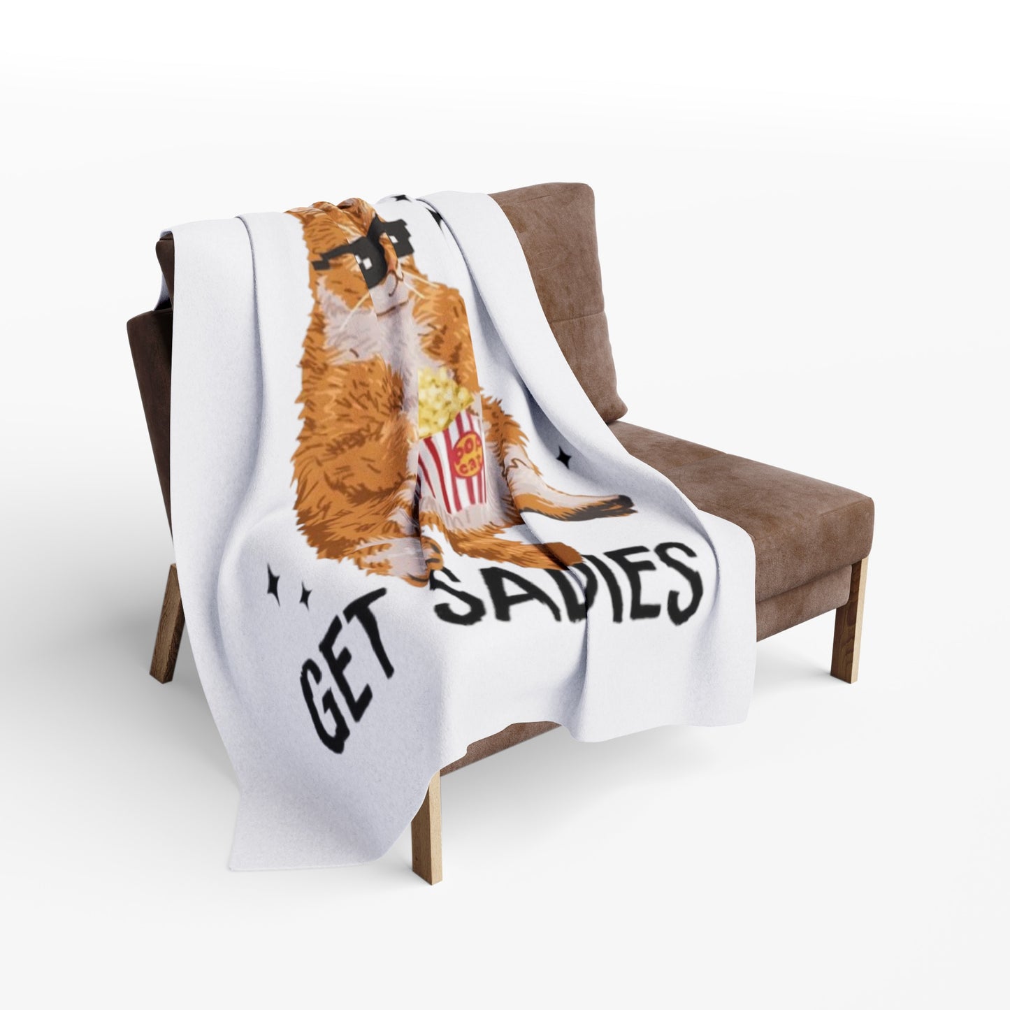 Even Baddies Get Saddies Arctic Fleece Blanket