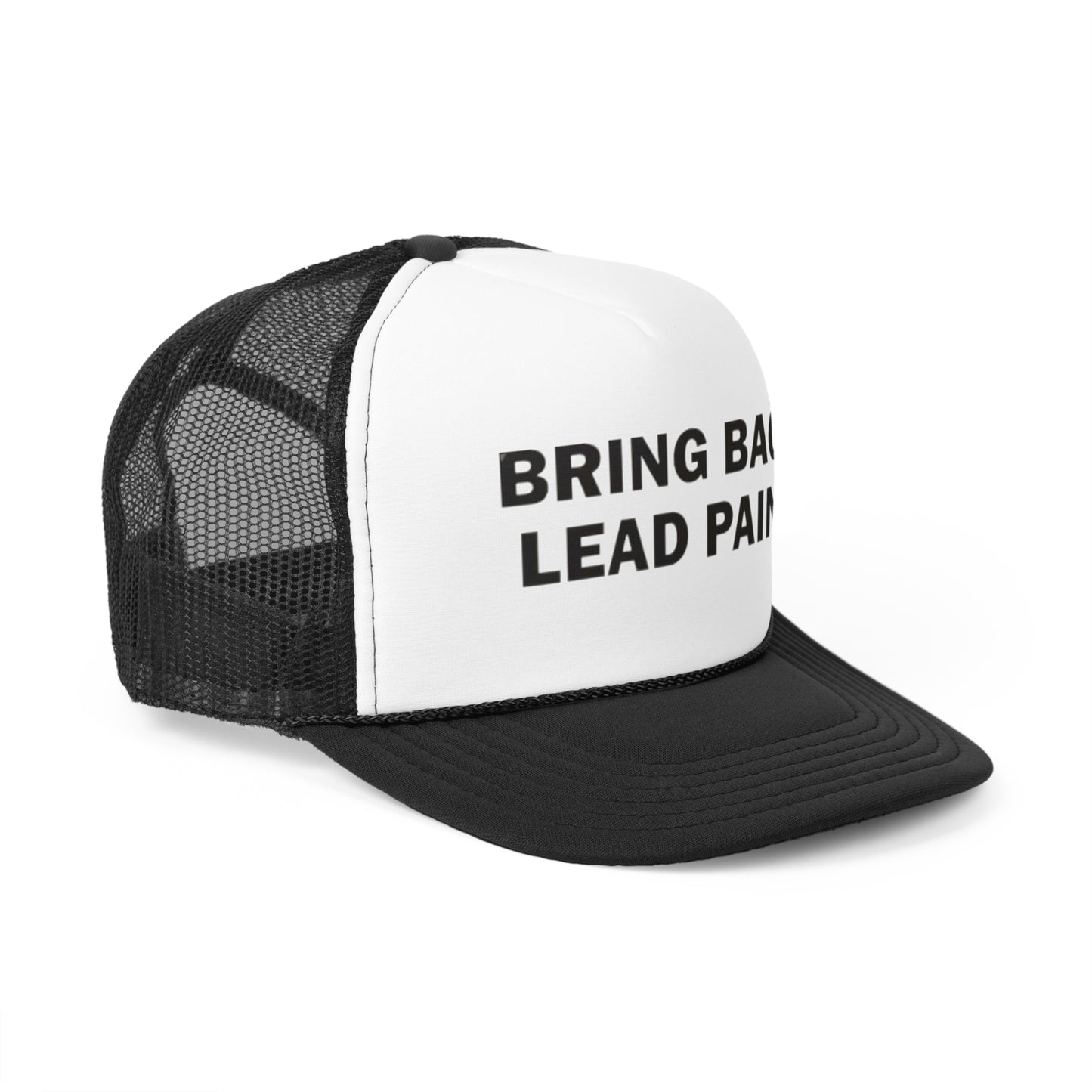 Bring Back Lead Pain Trucker Hat, Funny Hats, Gift Hat, Parody Trucker Hat, Trendy Hats, Meme Hat