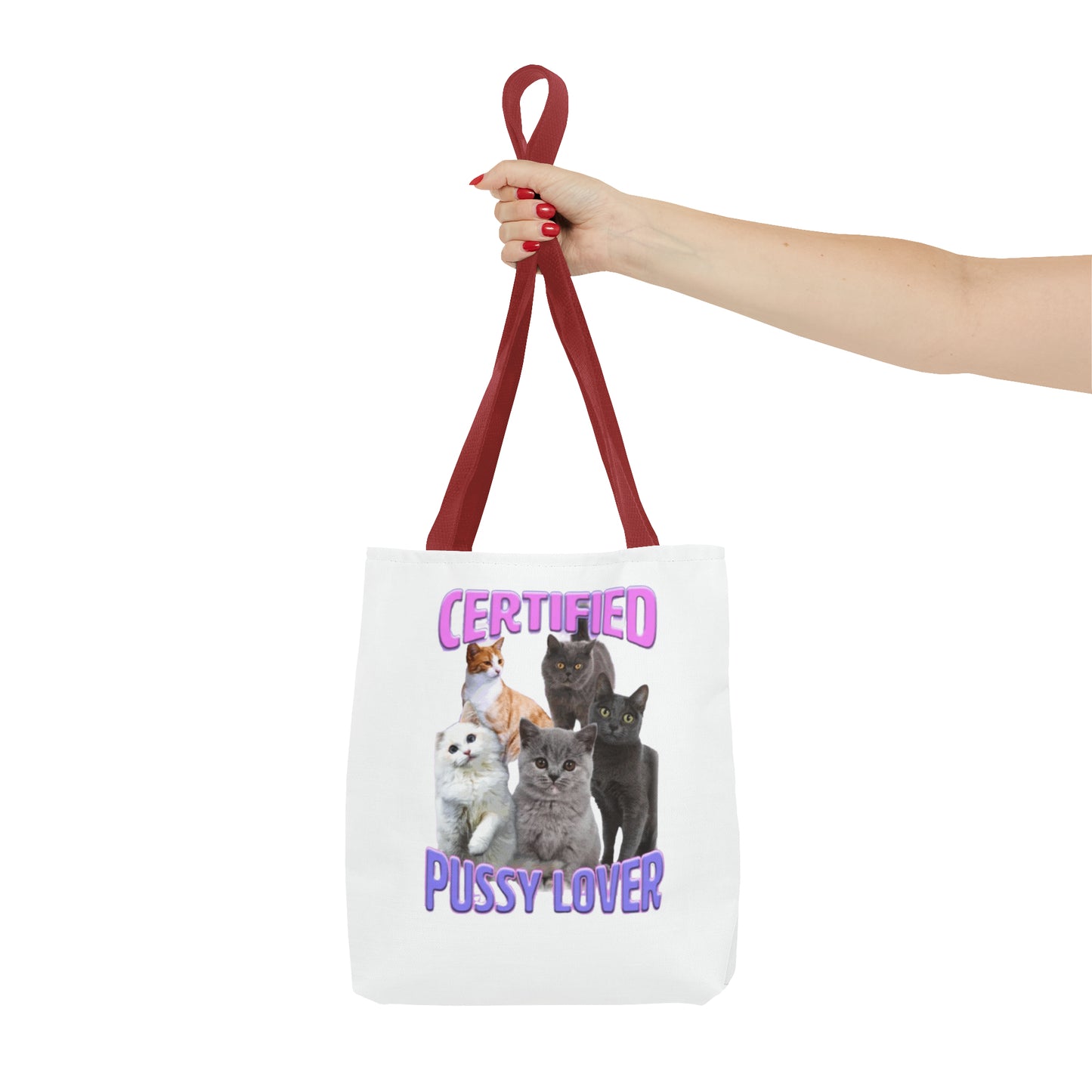 P*ssy Lover Meme Tote Bag