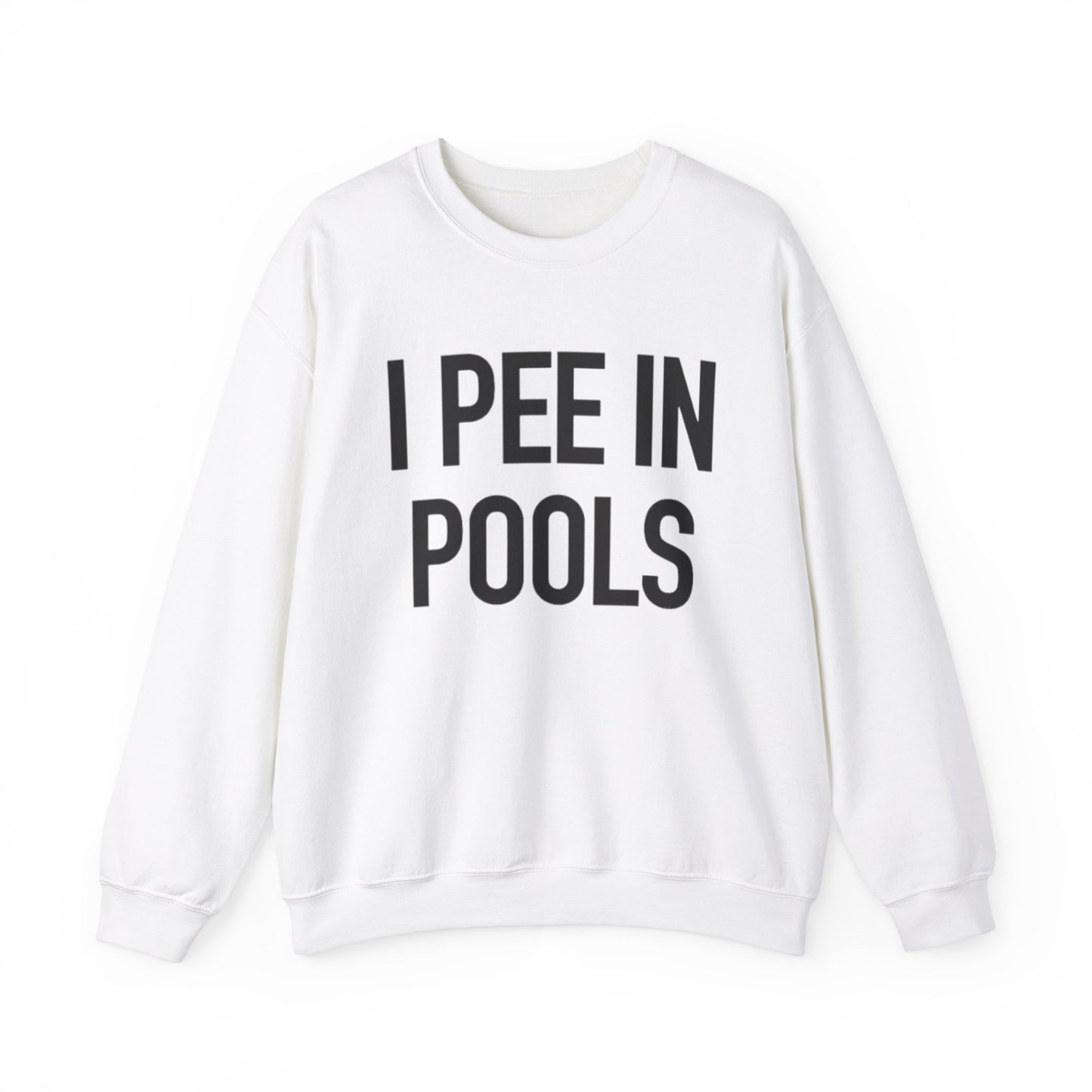 I Pee In Pools Unisex Crewneck Sweatshirt