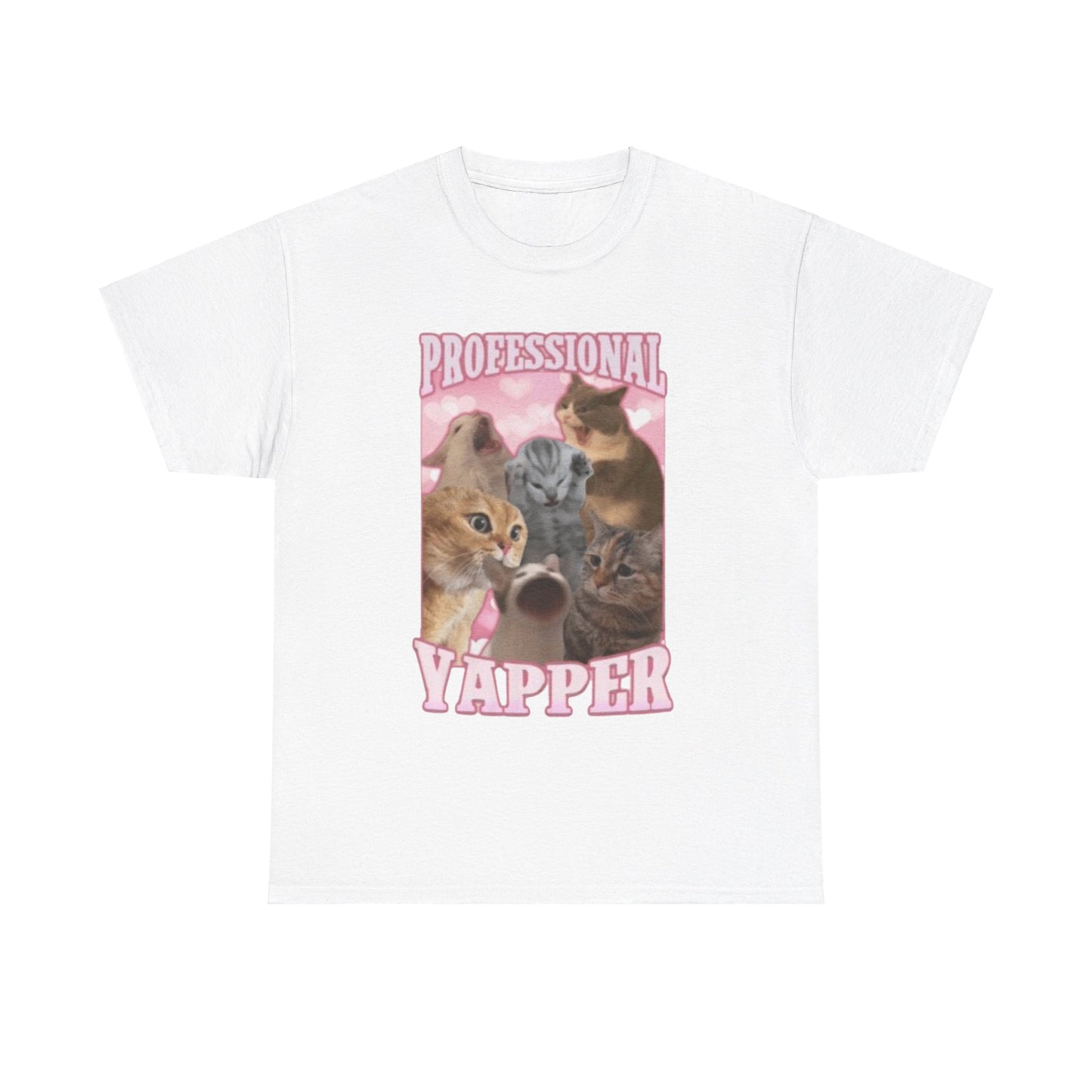 Professional Yapper Funny Cat Tee V1 Tee Unisex Shirt