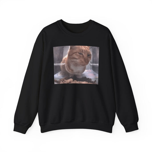 Sus Cat Meme Crewneck Unisex Crewneck Sweatshirt