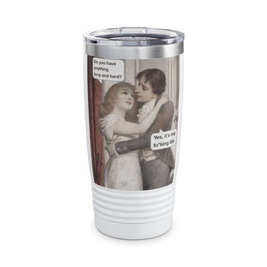 Old Fashioned Meme Ringneck Tumbler, 20oz