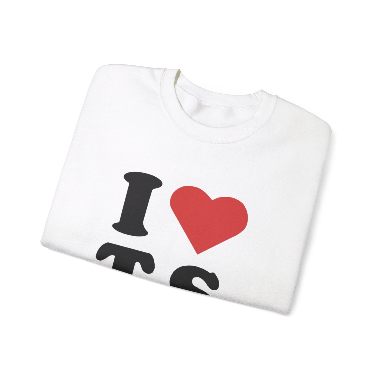 I Love T.S. Unisex Crewneck Sweatshirt