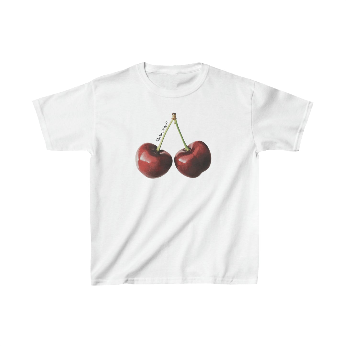 Cherry Fruit Graphic Baby Tee