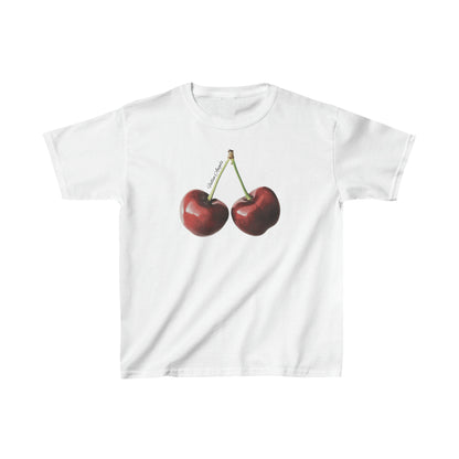 Cherry Fruit Graphic Baby Tee