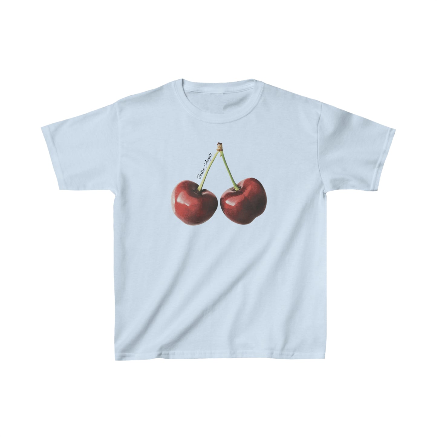 Cherry Fruit Graphic Baby Tee