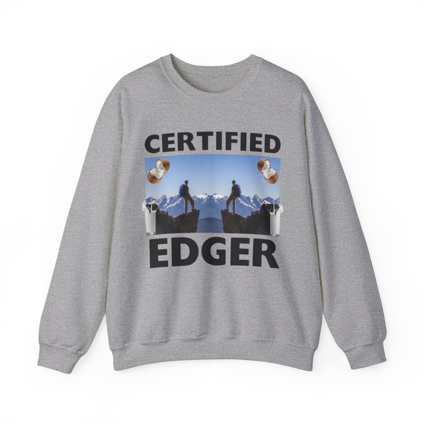 Certified Edger Unisex Crewneck Sweatshirt