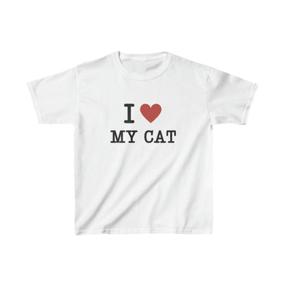 I Love My Cat Baby Tee