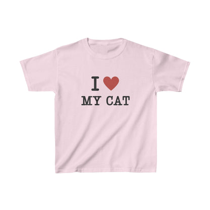 I Love My Cat Baby Tee