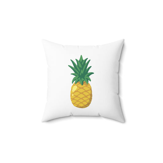 Pineapple Aesthetic Polyester Square Pillow