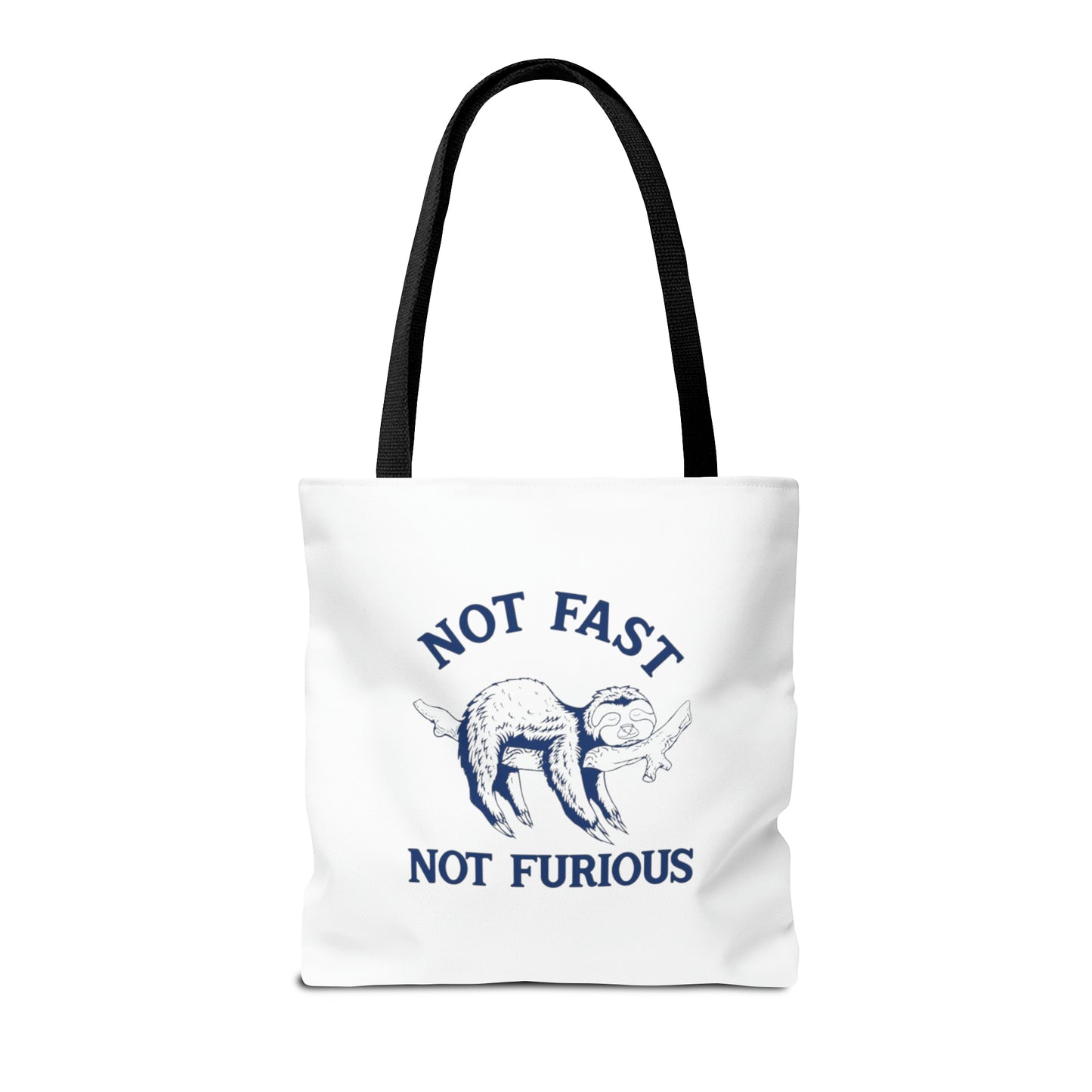 Not Fast Not Furious Meme Tote Bag