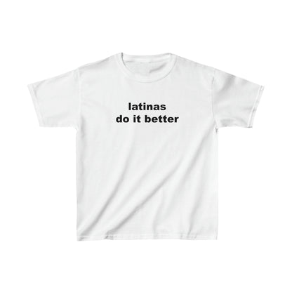 Latinas Do It Better Baby Tee