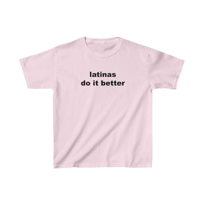 Latinas Do It Better Baby Tee