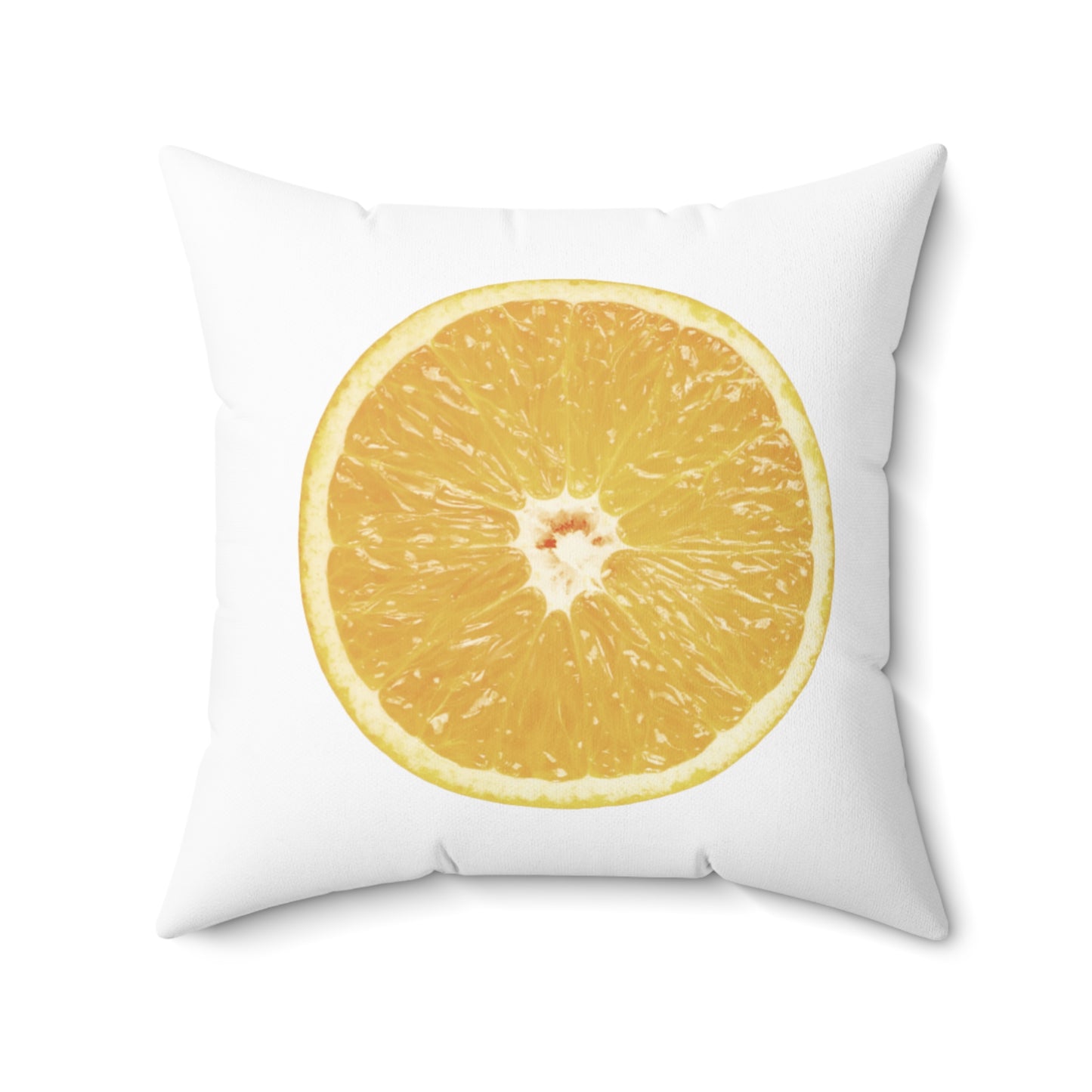 Lemon Aesthetic Polyester Square Pillow