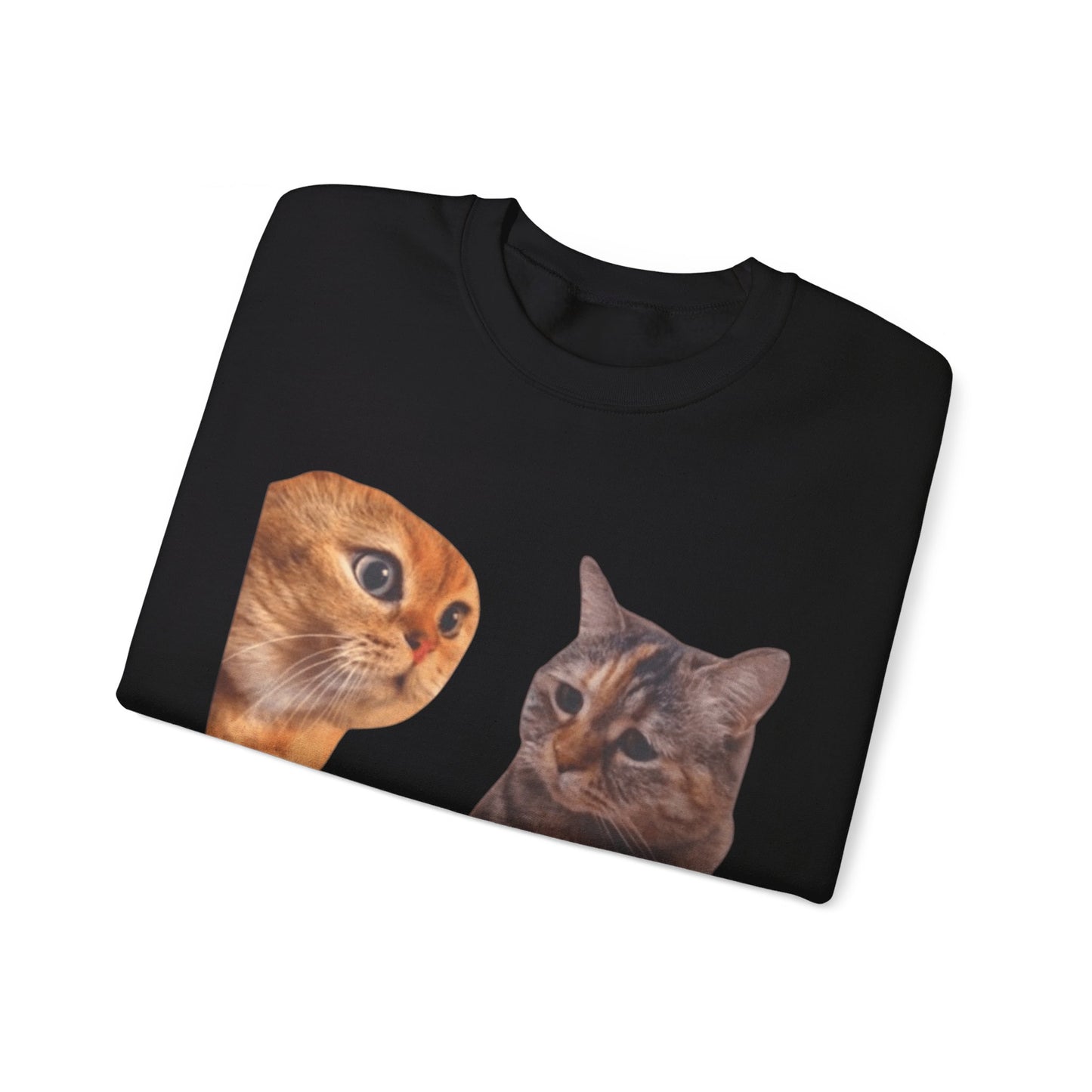 Cats Talking Unisex Crewneck Sweatshirt