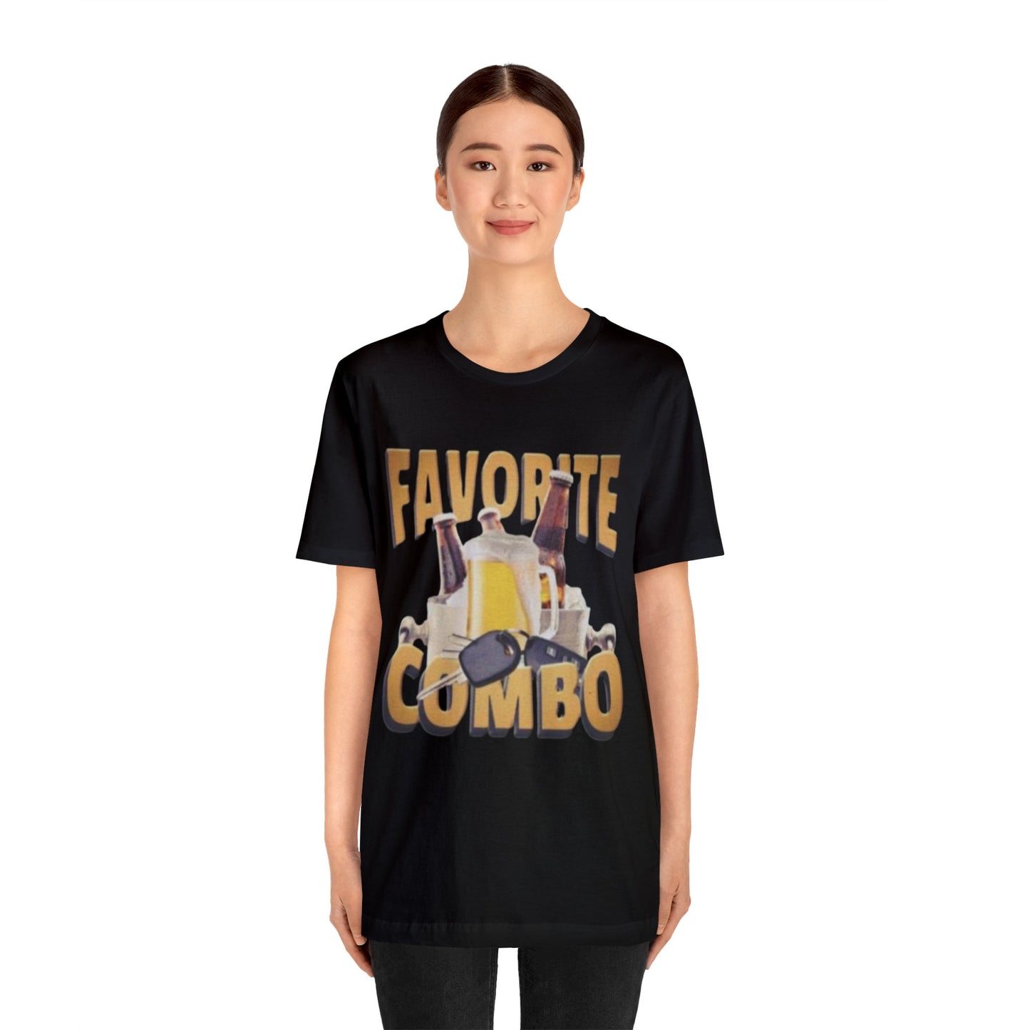 Favorite Combo Drinking Ironic T-Shirt