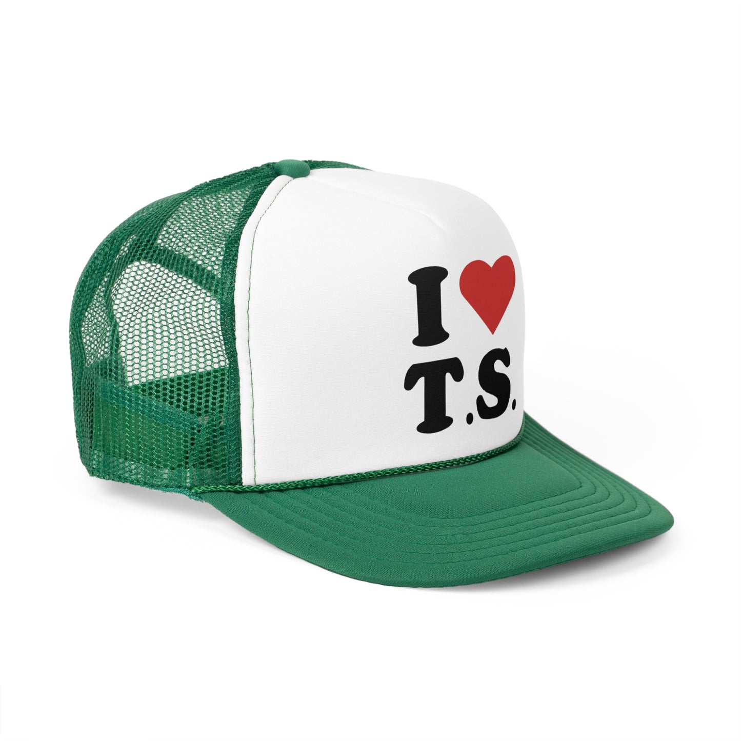 I Love T.S. Trucker Hat, Funny Hats, Gift Hat, Parody Trucker Hat, Trendy Hats, Meme Hat