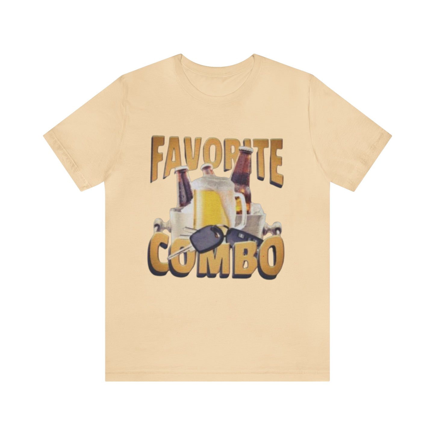 Favorite Combo Drinking Ironic T-Shirt