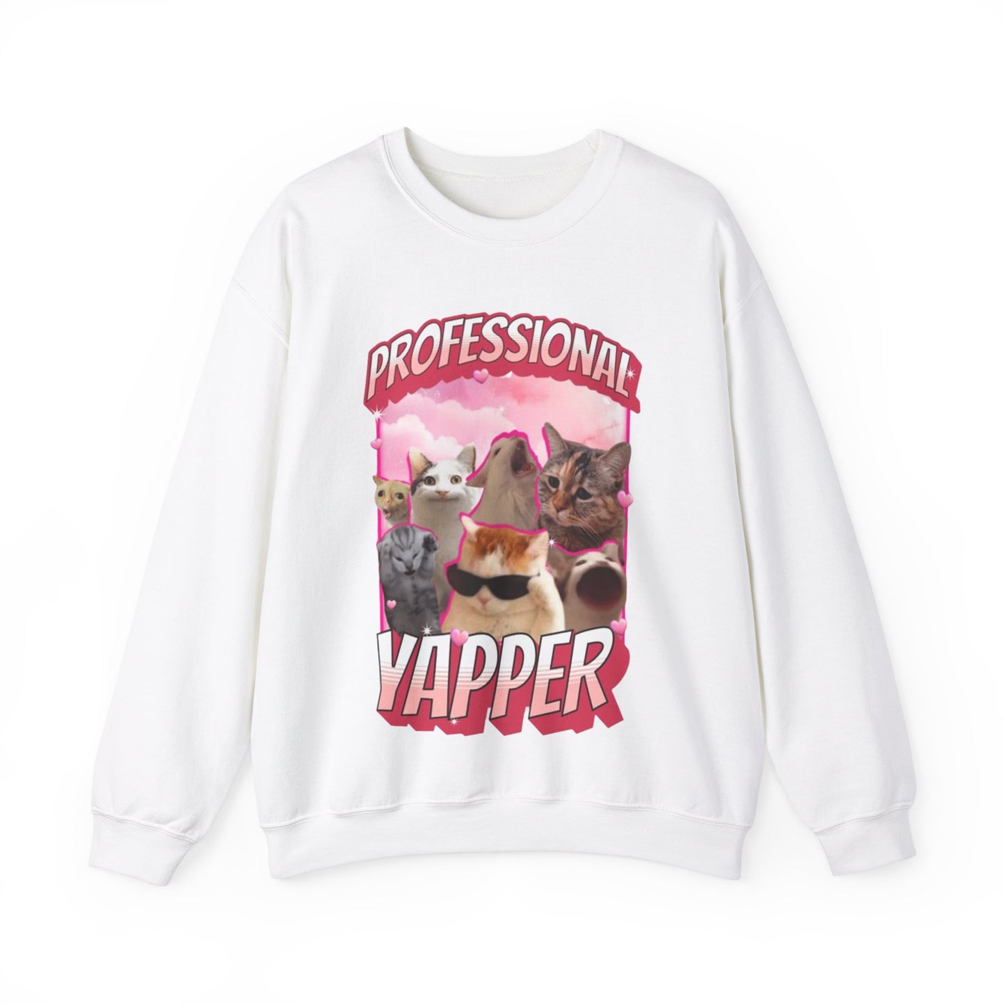 Professional Yapper V2 Unisex Crewneck Sweatshirt