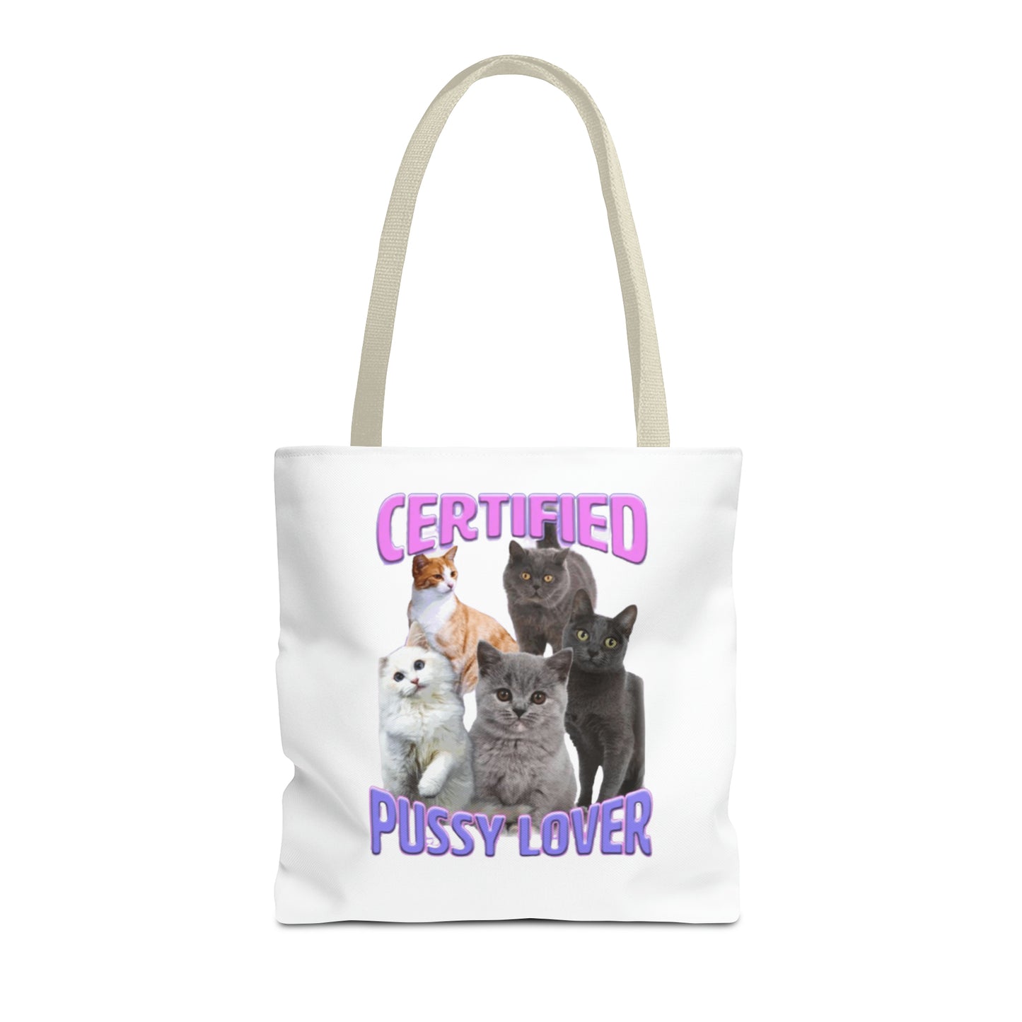 P*ssy Lover Meme Tote Bag