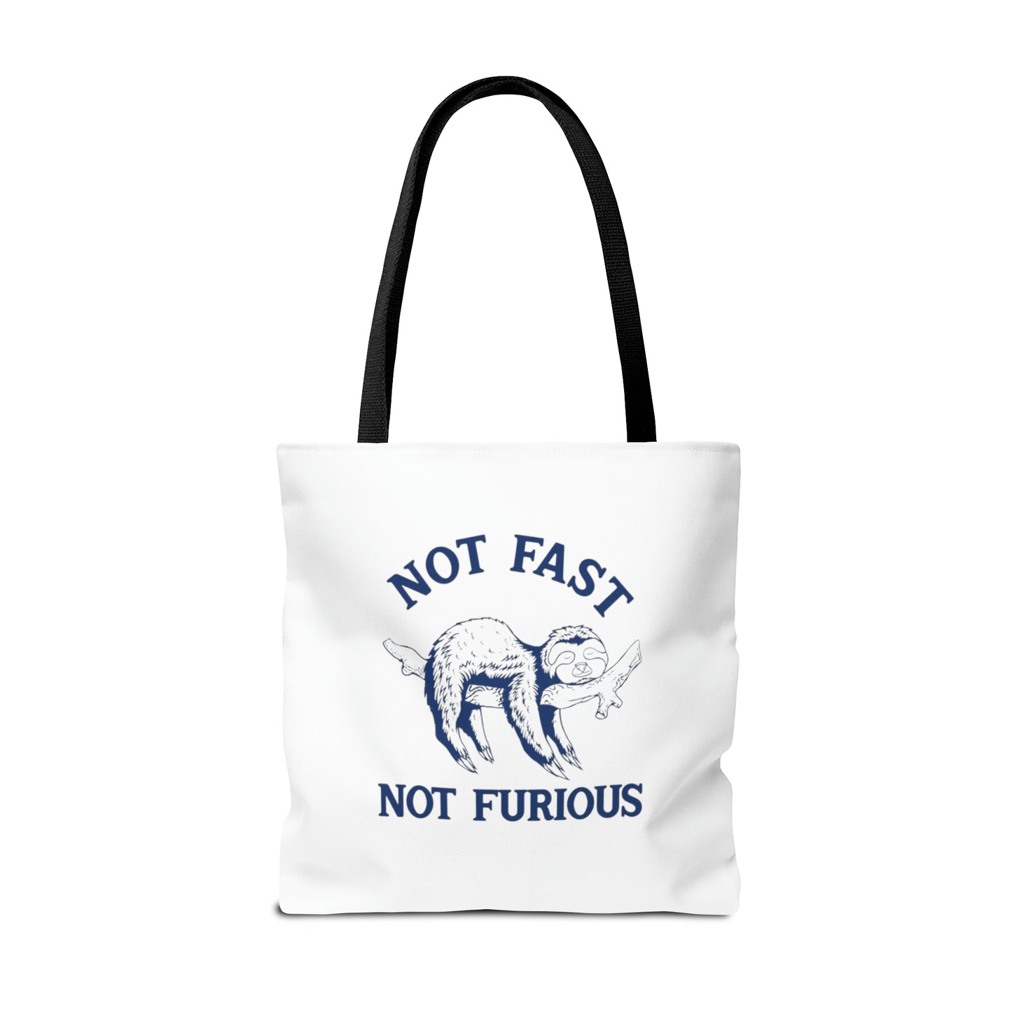 Not Fast Not Furious Meme Tote Bag