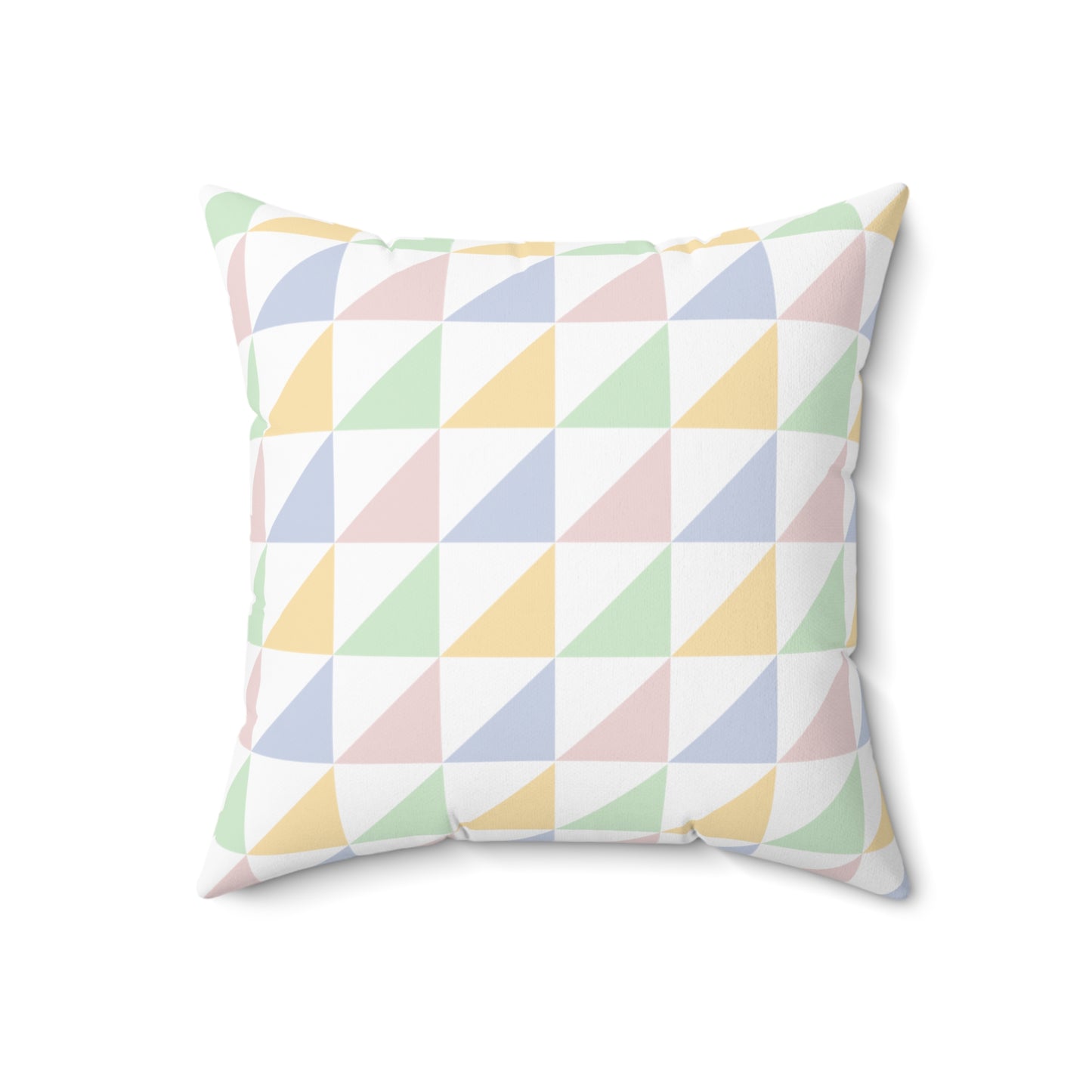 Triangles Aesthetic Polyester Square Pillow