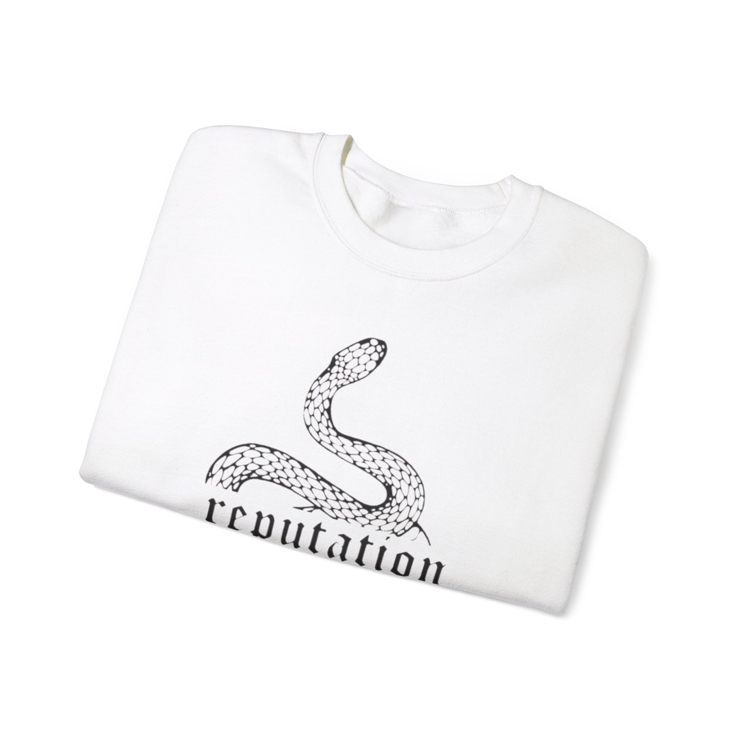 Reputation Adult Unisex Crewneck,  Gift Shirt, Parody crewneck