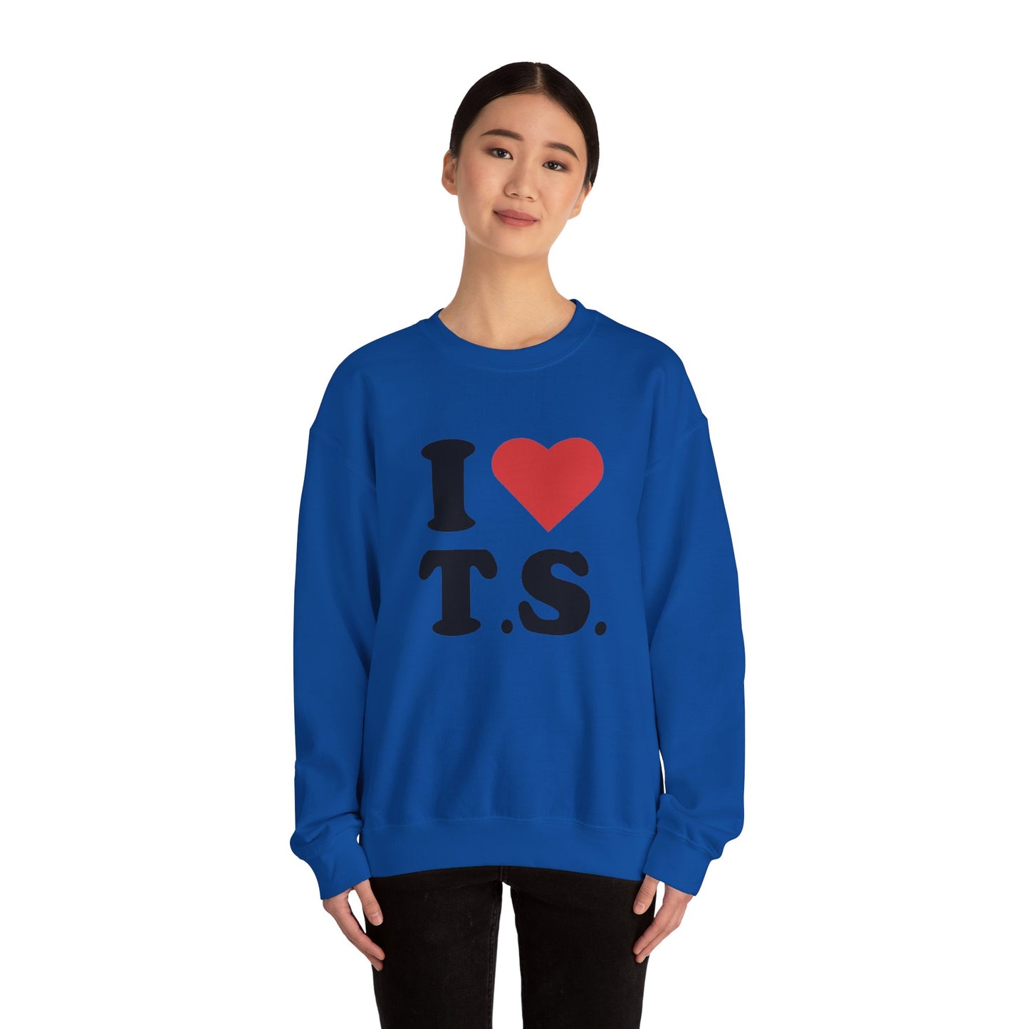 I Love T.S. Unisex Crewneck Sweatshirt